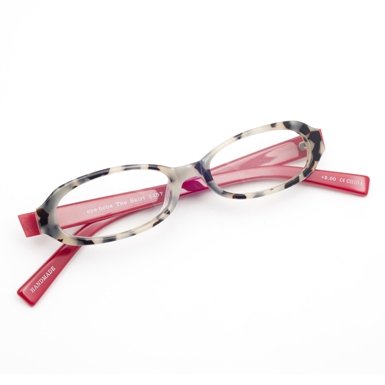 Small Red and Tortoishell Reading Glasses (1.5)