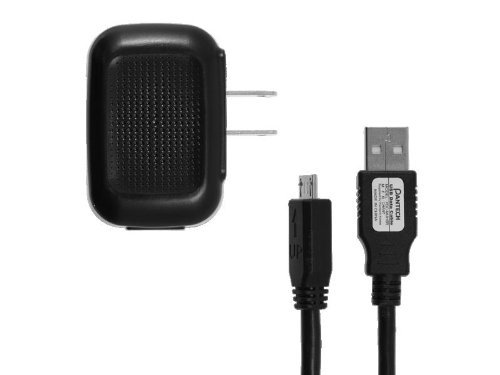 Pantech PTA-5010MU1US Detachable Micro USB Cable Charger AC Adapter 5.0V Compatible with CDM8999 Crux, Laser, P2020 EASE, P8000 Crossover, TX8040 JEST