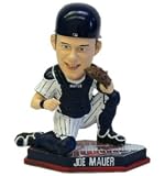 Americans Sport's Minnesota Twins Joe Mauer Forever Collectibles Plate Base Bobble Head