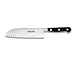 Kitchen & Housewares : R H. Forschner by Victorinox 7-Inch Forged, Granton Edge Santoku Knife, Blade, Black POM Handle