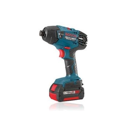 Bosch 26618-01 18-Volt Lithium-Ion 1/4-Hex Impact Drill/Driver Kit with 2 Batteries, Charger and Case