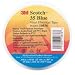 Scotch(R) 35 Vinyl Electrical Color Coding Tape, Blue, 1/2 in x 20 ft (13 mm x 6,1 m) [PRICE is per ROLL]