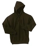 Gildan - Hooded Sweatshirt Dark Chocolate-XL