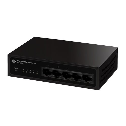 安いPLANEX 5ポート10/100スイッチングハブ(電源内蔵/メタル筐体/省エネモデル) FX-05IM2