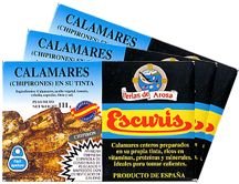 3 PACK Chipirones in Ink by Calamari