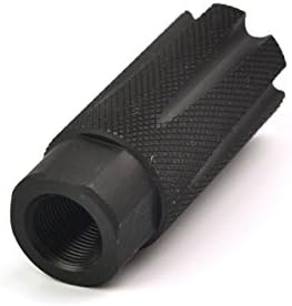 Opticsking .223 5.56 1/2-28 Tactical Low Concussion Muzzle Brake+Jam Nut
