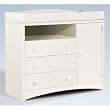 Pure White - Changing Table (Pure White) (41"H x 20"W x 47"D)