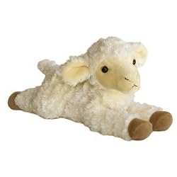 Faith the Lamb Flopsie Stuffed Animal Plush Toy 12"
