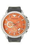 Emporio Armani Chronograph Men's Rubber Strap Sports Watch
