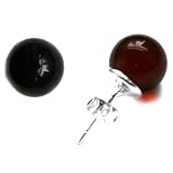 Cherry Amber and Sterling Silver Circular Studs, 10mm