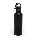 Fashion Alert SSB-03 Stainless Steel Water Bottle – Black Best Buy Insulated Stainless Steel Sports Water Bottle