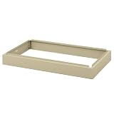 Safco 4999TSR Base for Five-Drawer Stackable Steel Flat Files, 50 x 38, Tropic Sand