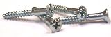 8 X 1 1/2 Wood Screws Phillips / Oval Head / Full Body / Steel / Zinc / 2,500 Pc. Carton