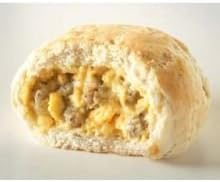 Grand Prairie Frozen Turkey Sausage, Egg and Cheese Biscuit, 3.2 Ounce -- 80 per case.