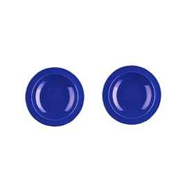 Emile Henry 9-inch Soup Pasta Bowls, Set of 2, Azur by Emile Henry