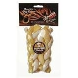Rawhide Brand® 5-6 Vanilla Twists Braided Rawhide Roll - 2 Pack
