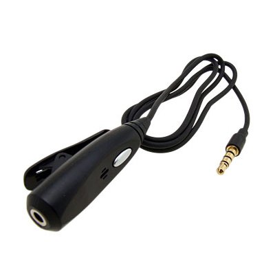 Apple iPhone Stereo 3.5mm Audio Converter with microphone