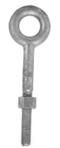 Koch 105140  Forged Eye Bolt with Nut, 1/2 by 10 , Galvanized