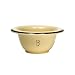 Shaving Bowl, Cream, Porcelain, With Silver Rim