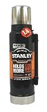 Ultra Vacuum Bottle 1.4 qt Black Stanley Stainless Steel Water Bottle