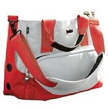 LOOM Life 807 The GO! Tote Natural Canvas - Canvas Red & White