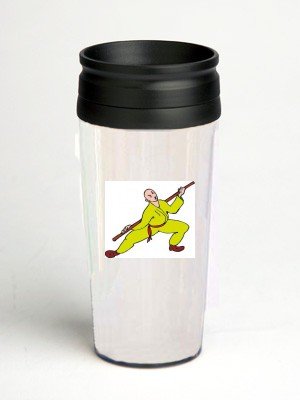 16 oz. Double Wall Insulated Tumbler with martial arts - Paper Insert