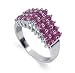 Search : Pretty Sterling Silver Band Ruby Gemstone Ring