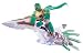 Power Rangers Mystic Force - Mystic Cycle/Speeder with Figure - Green Mystic Racer