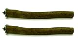 Brand New Lot of 2 All Nature Parrot Bird Cage Perch Perches 12