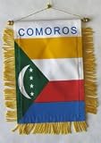 Comoros  Window Hanging Flags