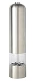 Kobwa(TM) Silver Stainless Steel Portable Muller Mill Manual Pepper Grinder With Kobwa's Keyring