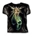 Absinthe Fairy T-Shirt 100% Cotton Short Sleeve Shirt for Teens & Women
