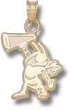 Georgia Tech Yellow Jackets Buzz Megaphone 5/8 Pendant - 14KT Gold Jewelry