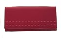 Red Leather Designer Purse by Prime Hide