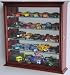 Mirrored back Hot Wheels / Matchbox / Diecast / Train Display Case Cabinet