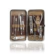 Cato 10 Pcs Vogue Nial Care Personal Manicure & Pedicure Set, Travel & Grooming Kit