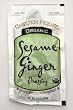 Chelten House Organic Sesame Ginger Dressing, 1.5-Ounce Single Serve Pouches (Pack of 60)