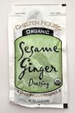 Chelten House Organic Sesame Ginger Dressing, 1.5-Ounce Single Serve Pouches (Pack of 60)
