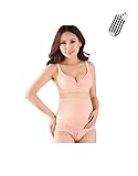 AIKOSHA NETWORK ピンク2 32/70 授乳ブラジャー ＆ マタニティショーツ & 靴下 のセット商品 簡単授乳 産前産後セット