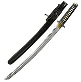 CAS Hanwei Swords Shinto Wakizashi Hand Forged Steel Traditional Construction Edge-Tempered Blade New