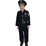 Kids Small Police Officer Costume (4-6)