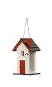 Le Petit Chalet LPC-1003RWB Cardinal Bird Feeder - Red, White and Black