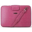 Mobile Edge MEPFCX-L Faux Croc Portfolio Pink
