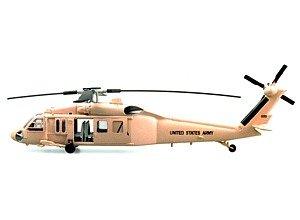 UH-60A Black Hawk Helicopter US Air Force Sandhawk (Built-Up Plastic) Easy Model MRC