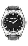 Discounts Hamilton Jazzmaster Thinline 42mm Black Leather Black Dial Men's watch #H38511733