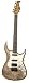 AXL Badwater SRO Electric Guitar, Crackle Brown