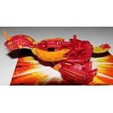 Bakugan Gundalian Invaders (Red / Pyrus) Avior 740g Power [New, in Package]