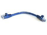 0.5FT Cat5e 350MHz Network RJ45 Network Cable - Blue