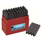 36 Piece 1 8 Letter Number Stamping Set by 