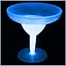 Kitchen & Housewares : 4 Pack of Glow in the dark Margarita Glasses